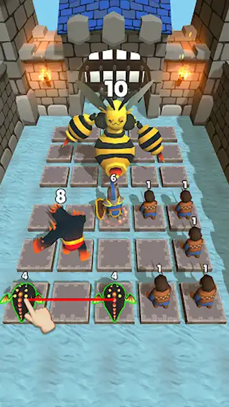 Play Merge Master - Clash of Dragon as an online game Merge Master - Clash of Dragon with UptoPlay