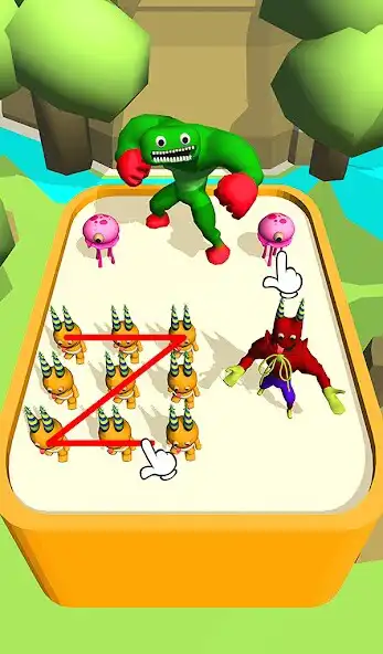 Play Merge Master: Fusion Defense as an online game Merge Master: Fusion Defense with UptoPlay