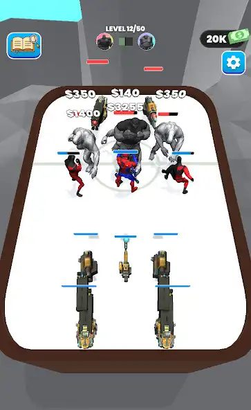 Play Merge Master Superhero Battle as an online game Merge Master Superhero Battle with UptoPlay