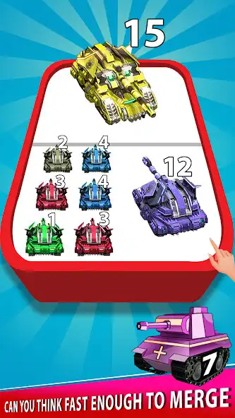 Play Merge Master: Superhero Tank as an online game Merge Master: Superhero Tank with UptoPlay