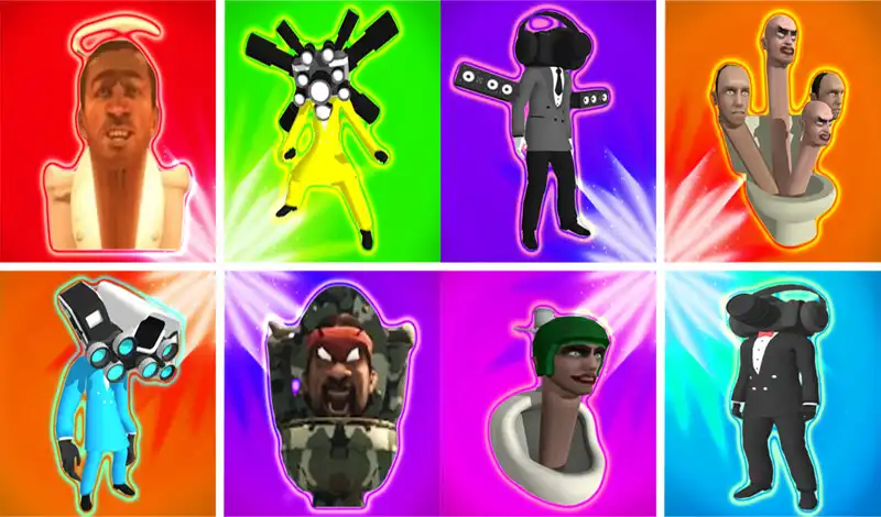 Play merge master toilet battles  and enjoy merge master toilet battles with UptoPlay