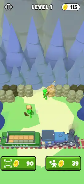 Play Merge Miners as an online game Merge Miners with UptoPlay