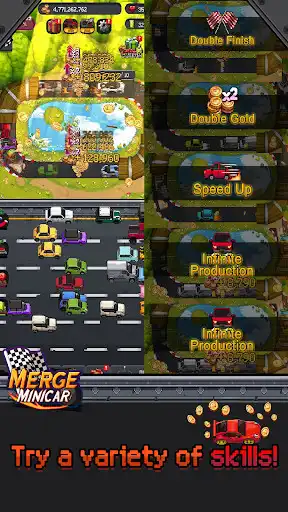 Play Merge Minicar as an online game Merge Minicar with UptoPlay