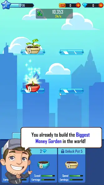 Play Merge Money - I Made Money Grow On Trees as an online game Merge Money - I Made Money Grow On Trees with UptoPlay