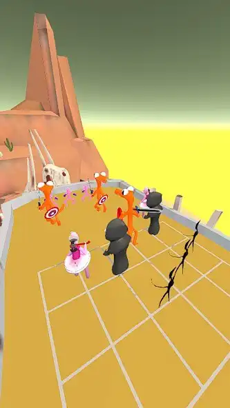 Play Merge Monster 100 doors as an online game Merge Monster 100 doors with UptoPlay