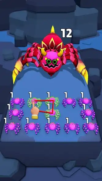 Play Merge Monster Battle Arena as an online game Merge Monster Battle Arena with UptoPlay