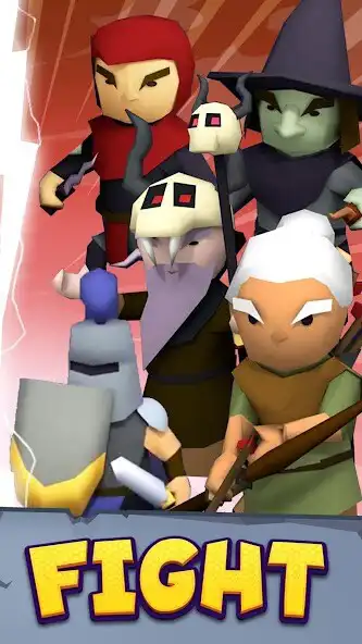 Play Merge Monster - Fantasy War as an online game Merge Monster - Fantasy War with UptoPlay