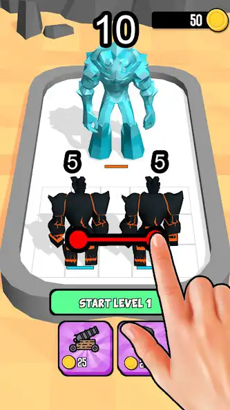 Play Merge Monster - Monster Fusion as an online game Merge Monster - Monster Fusion with UptoPlay