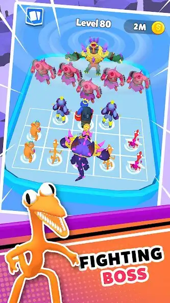 Play Merge Monster Rainbow Master as an online game Merge Monster Rainbow Master with UptoPlay