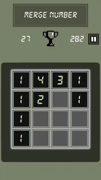 Play Merge Number Retro - Classic Puzzle as an online game Merge Number Retro - Classic Puzzle with UptoPlay