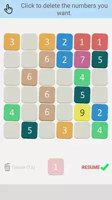 Play Merge Numbers 6x6