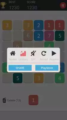 Play Merge Numbers 6x6