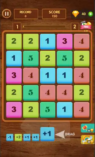 Play Merge Numbers - Merge Block Puzzle Game  and enjoy Merge Numbers - Merge Block Puzzle Game with UptoPlay