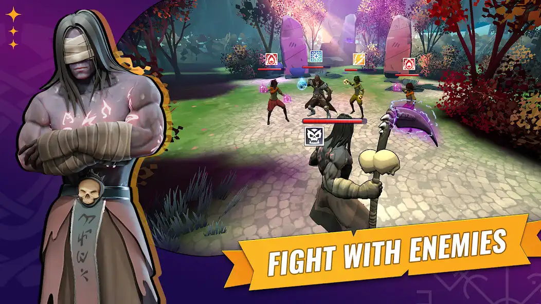 Play Merge of Spells: Tactics Arena  and enjoy Merge of Spells: Tactics Arena with UptoPlay