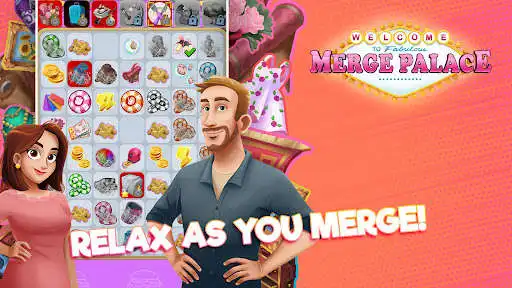 Play Merge Palace: Spin to win  and enjoy Merge Palace: Spin to win with UptoPlay