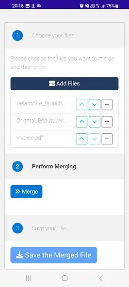 Play Merge PDF Documents as an online game Merge PDF Documents with UptoPlay