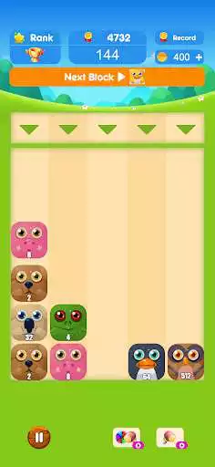 Play Merge Pets : 2048 Puzzle  and enjoy Merge Pets : 2048 Puzzle with UptoPlay