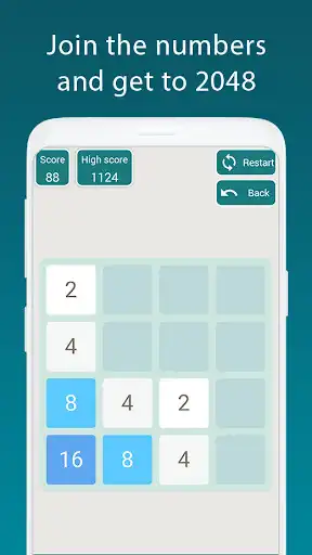 Play Merge Puzzle game - 2048  and enjoy Merge Puzzle game - 2048 with UptoPlay