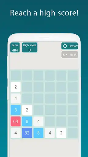 Play Merge Puzzle game - 2048 as an online game Merge Puzzle game - 2048 with UptoPlay