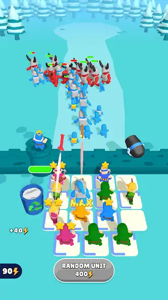 Play Merge Royale as an online game Merge Royale with UptoPlay