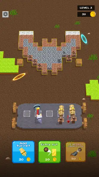 Play Merge, Shoot and Mine as an online game Merge, Shoot and Mine with UptoPlay