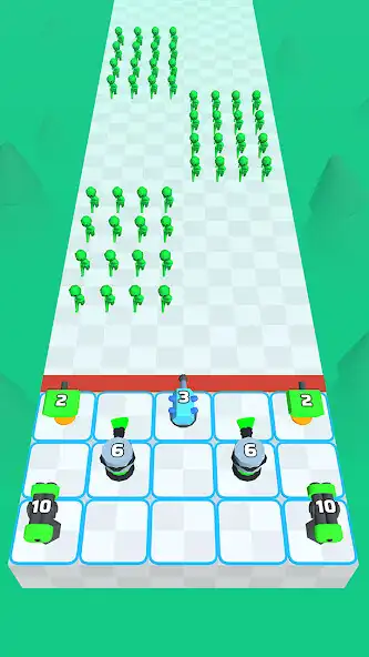 Play Merge Shooting Tower as an online game Merge Shooting Tower with UptoPlay