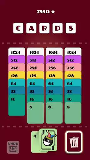 Play Merge Solitaire - Card Puzzle as an online game Merge Solitaire - Card Puzzle with UptoPlay
