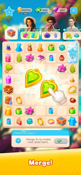 Play Merge Spa Honeymoon as an online game Merge Spa Honeymoon with UptoPlay