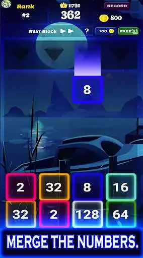 Play Merge The Numbers as an online game Merge The Numbers with UptoPlay