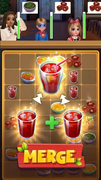 Play Merge Tour: Cook  Merge Game  and enjoy Merge Tour: Cook  Merge Game with UptoPlay