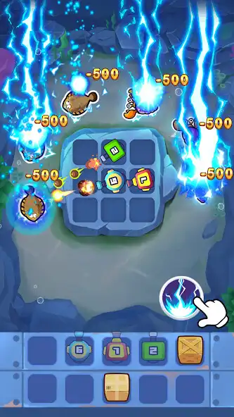 Play Merge Tower : Idle Fish as an online game Merge Tower : Idle Fish with UptoPlay