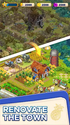 Play Merge Town : Design Farm  and enjoy Merge Town : Design Farm with UptoPlay