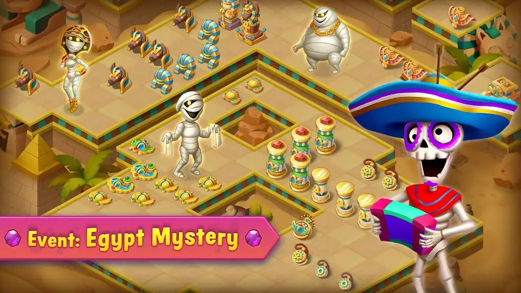 Play Merge Vampire: Monster Mansion as an online game Merge Vampire: Monster Mansion with UptoPlay