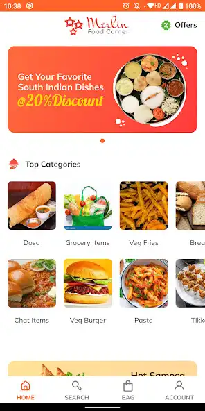 Play Merlin Food Corner as an online game Merlin Food Corner with UptoPlay