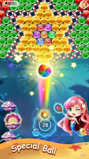 Play APK Mermaid Bubble Shooter Ball Pop: Fun Game For Free  and enjoy Mermaid Bubble Shooter Ball Pop: Fun Game For Free using 