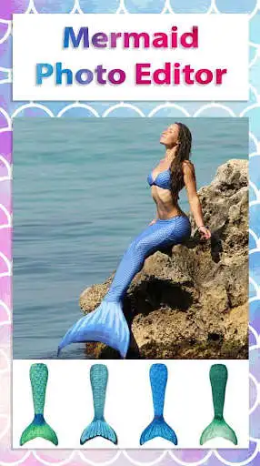 Play Mermaid Camera Photo Editor as an online game Mermaid Camera Photo Editor with UptoPlay