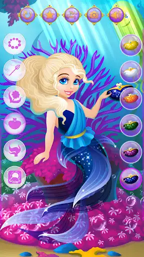Play Mermaid Dress up for Girls as an online game Mermaid Dress up for Girls with UptoPlay