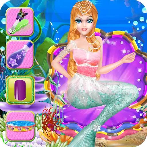 Play Mermaid Girl Nails Salon Games APK Play Mermaid Girl Nails Salon Games APK