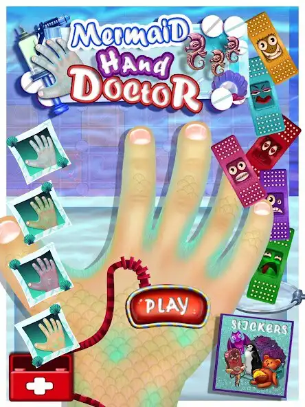 Play Mermaid Hand Doctor Adventure  and enjoy Mermaid Hand Doctor Adventure with UptoPlay