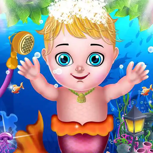Play Mermaid little baby ocean APK