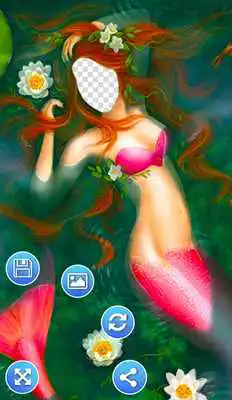 Play Mermaid Model Photo Frames