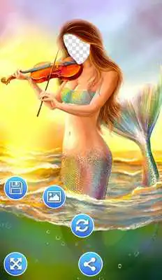 Play Mermaid Model Photo Frames