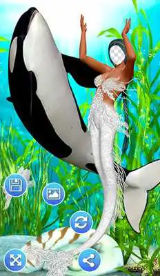 Play Mermaid Model Photo Frames