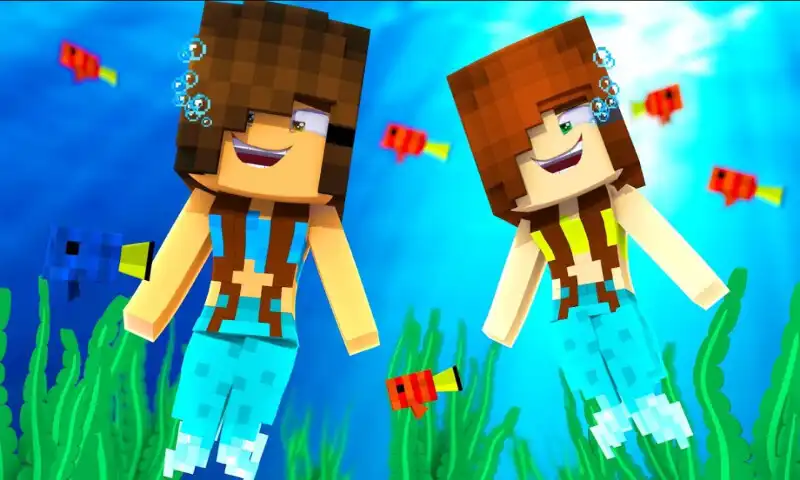 Play Mermaid Mod MC Pocket Edition  and enjoy Mermaid Mod MC Pocket Edition with UptoPlay