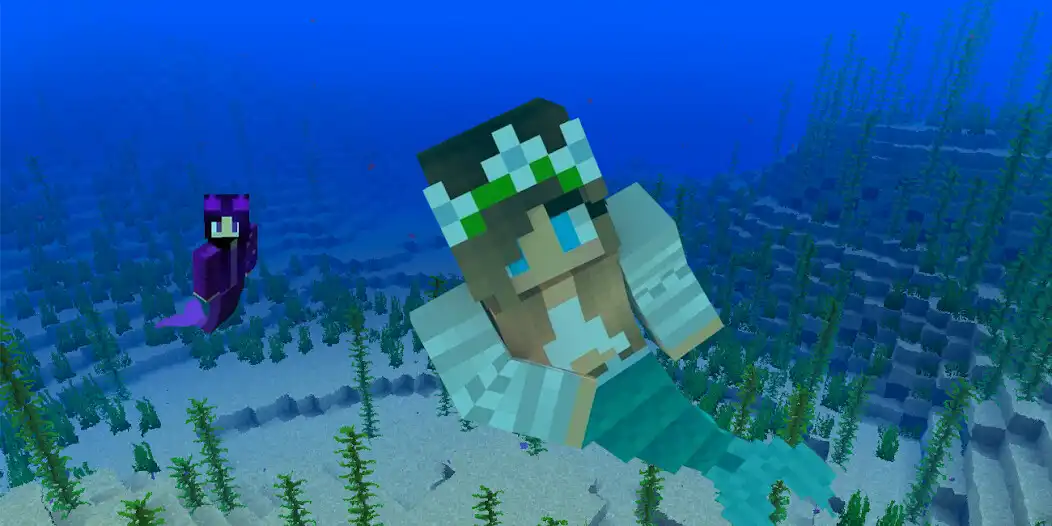 Play Mermaid Mods for Minecraft  and enjoy Mermaid Mods for Minecraft with UptoPlay
