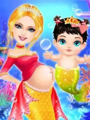 Play Mermaid Pregnancy Birth Baby Check Up