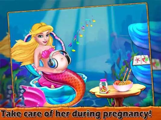 Play Mermaid Pregnancy Check Up
