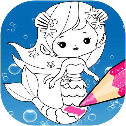 Play Mermaid Princess coloring book APK Play Mermaid Princess coloring book APK
