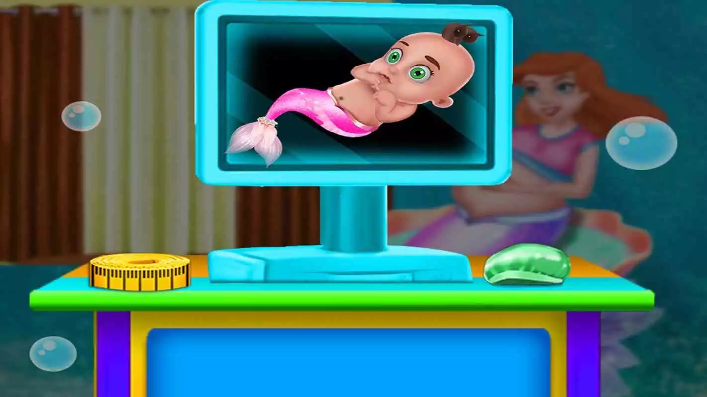 Play Mermaid Princess Pregnancy Check Up