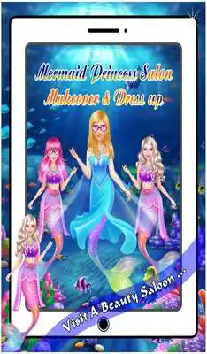 Play Mermaid Princess Salon Makeup Play Mermaid Princess Salon Makeup